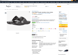 Sandalias Crocs Classic Sandal Unisex Adulto por solo 16,87€