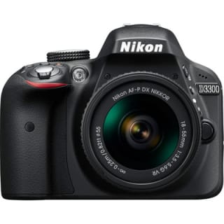 NIKON D3300 + AF-P 18-55mm VR Kit voor €333