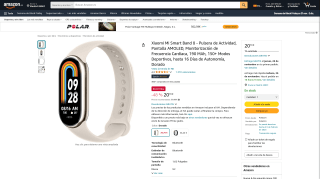 Xiaomi Mi Smart Band 8 Pulsera de Actividad por 20,70€