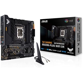 ASUS TUF GAMING B660-PLUS WIFI D4 - Placa base ATX Intel B660 LGA 1700 (VRM de 10+1 fases, PCIe 5.0, tres M.2 PCIe 4.0, Intel 2.5Gb Ethernet, DisplayPort, HDMI, USB 3.2 tipo C frontal, Aura Sync) por 159,90€