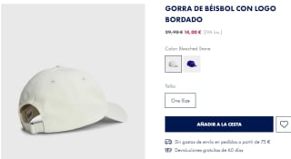 Gorra de béisbol Tommy Hilfiger por 14€