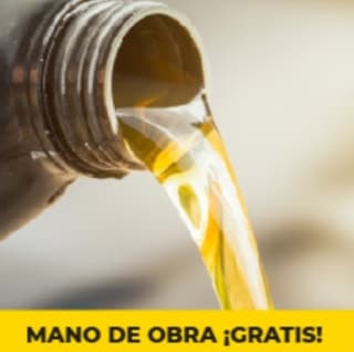 Cambio de Aceite 10W40 5 litros y Mano de obra Gratis.
