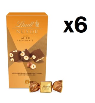 6 Paquetes de Bombones NUXOR MILK BALLOTIN 165 GR - Lindt por 17.94€