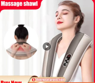 Masajeador de cuello multifuncional por 17,67€