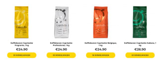 Alle smaken Koffiebonen van 1KG 2+2 gratis bij Coffeefriend