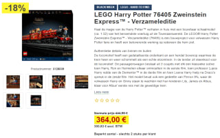 LEGO Harry Potter 76405 Zweinstein Express - Verzameleditie voor €364 bij Proshop