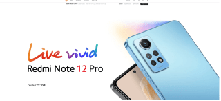 Xiaomi Redmi Note 12 pro 6 128GB por 209,99€