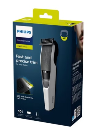 Philips 3000 series BT3206/14 – Baardtrimmer – RVS voor €19,99 bij Trekpleister