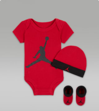 Body bebe Nike Jordan + gorro + calcetines por solo 14,99€
