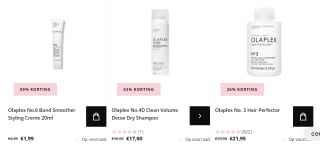 Tot 60% korting op OLAPLEX bij John Beerens