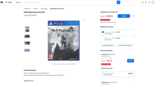 Videojuego NieR Replicant para PS4 por solo 12,99€