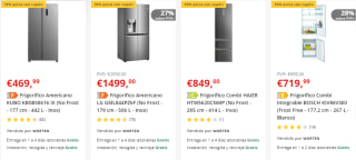 10% de descuento extra en Frigoríficos