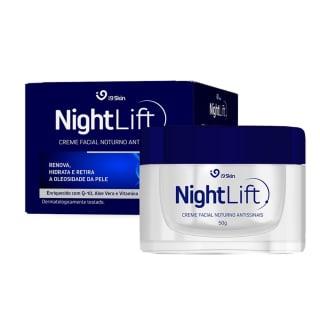 Creme Facial Noturno de 50g da i9skin - R$ 17,99