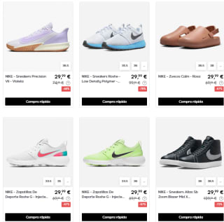 Descuentazos hasta 90% + 10€ EXTRA ropa y calzado Nike alucina