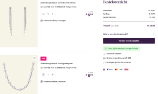 2+1 gratis op veel Bijoux sieraden bij Lucardi