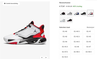 Jordan Max Aura 4 sneakers voor €77,97 bij Nike