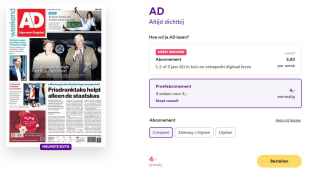 4 weken de krant voor €4 bij Kiosk