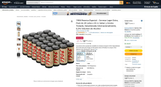 Cerveza Lager Extra 1906 Reserva Especial 24 Latas por 18,90€