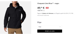Chaqueta para Hombre Columbia Coho River™ por 49.99€