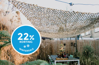 22% winterkorting in de webshop