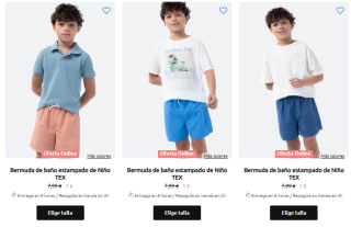 Oferta ropa por solo 1€ en Carrefour (vestidos, camisetas, calzado)