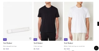 Tot 60% korting op alles van Ted Baker bij de Bijenkorf