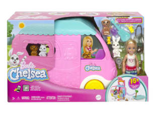 Barbie Chelsea con camper por 16.5€