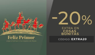 20% de Descuento Extra en Cosas Bonitas.