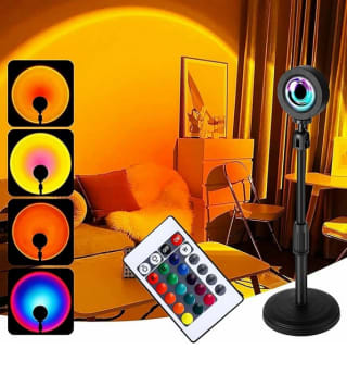 Lámpara LED SkthDf con 16 luces de colores por solo 8,99€