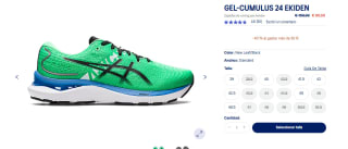 Hasta 50% + 40% Extra + 10% Extra en tu compra en Asics