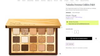 Natasha Denona Golden palette voor €52,45 bij Lookfantastic