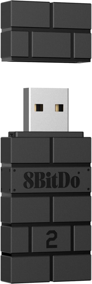 8BitDo USB 2 draadloze adapter voor €9,69 bij Amazon