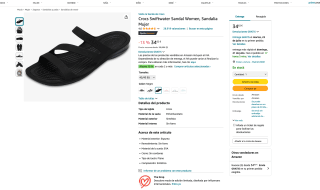 Sandalia Crocs Swiftwater Sandal Women Mujer por 21,99€