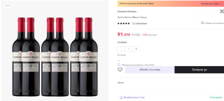 Bebidas alcohólicas a precios super baratos en Miravia