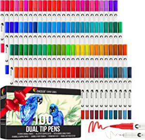 100 Rotuladores lettering Zenacolor por 19,99€