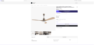 Cecotec Aero 5290 DC 35W + luz y mando por solo 84€