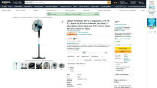 Ventilador Cecotec EnergySilence 510 por 19,90€