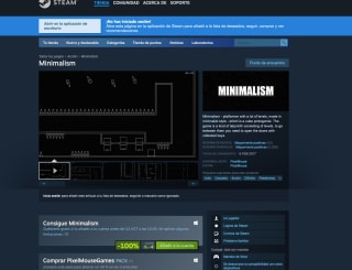 Juego Minimalism Steam Gratis con Steampowered
