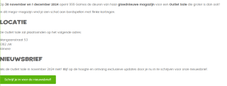 Tickets reserveren voor de Outlet Sale van 999 games in Almere op 30 november & 1 december