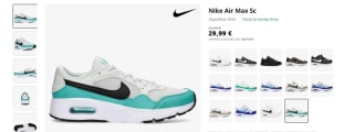 Zapatillas niño Nike Air Max Sc por 29,99€