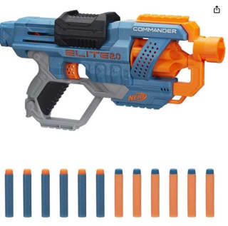 Nerf Elite 2.0 Commander RD 6 por 6,99€