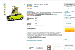 Mini Mister Bean Scalextric por solo 59,59€