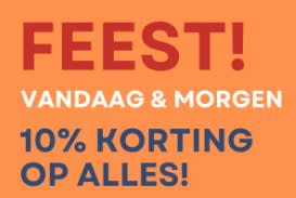10% korting op alles bij Haarpro