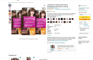 3 Unidades Loreal paris casting creme Gloss por solo 8,49€