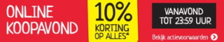 Vanavond 10% korting op bijna alles bij boekenvoordeel