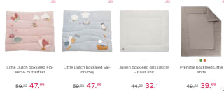 20% korting op campingbedden en boxkleden bij Prenatal