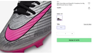 Zapatillas Nike por solo 8€ corre