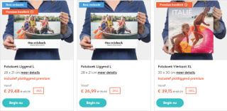 Tot 35% korting bij Albelli