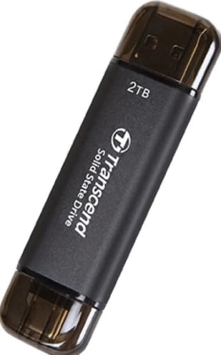 Transcend Externe SSD-harde schijf, 2TB Zwart voor €84,04 bij Bol.com
