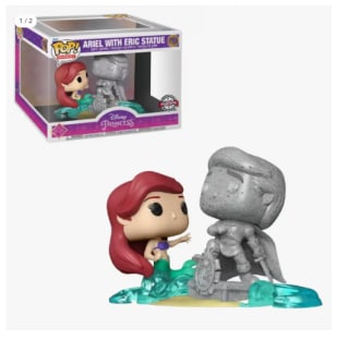 Funko POP Disney Ultimate Princess La Sirenita Ariel And Statue Eric Exclusive por 16.8€